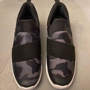 Black Camouflage Kid’s Shoes